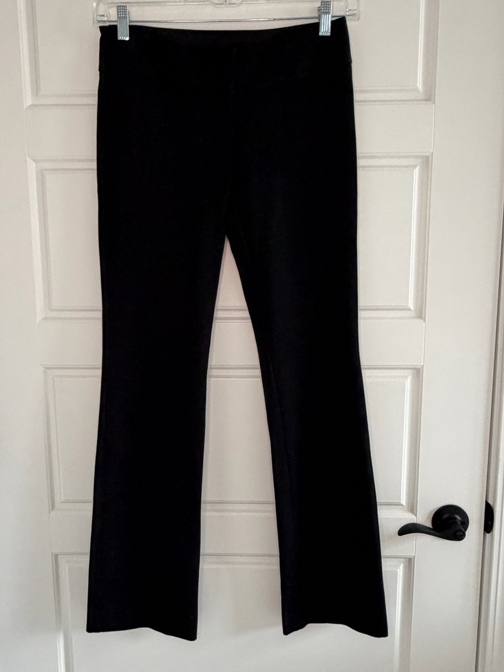Ann Taylor Loft Marissa Pant Mid Rise Bootcut Black Trousers Careerwear Size 2